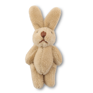 Statement hangers rabbit Light brown