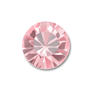 Preciosa SS39 puntsteen Light rose