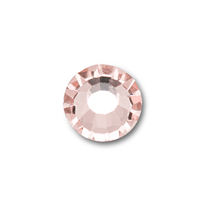 Preciosa SS34 flat back Vintage rose