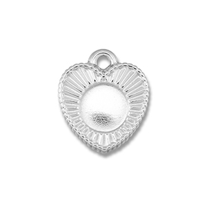 BY31&reg; Bedels van Stainless steel Roestvrij staal (RVS) met setting voor SS20 flatback Silver