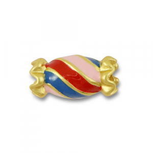 Metaal kralen candy Multicolour-gold