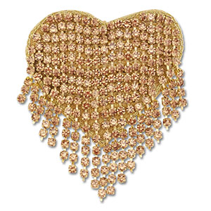 Broches heart Gold