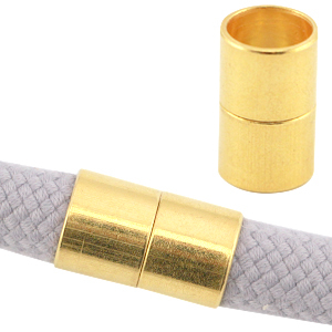 DQ metalen magneetslot &Oslash;10mm Gold