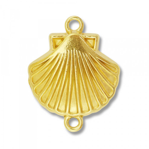 Tussenstuk van Stainless steel Roestvrij staal (RVS) shell Gold