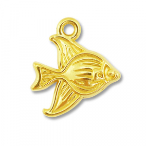 Bedels van Stainless steel Roestvrij staal (RVS) fish Gold