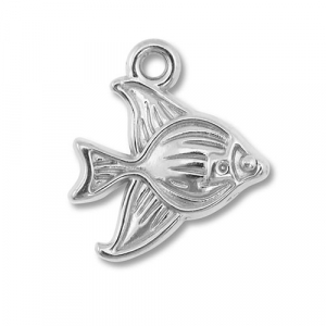 Bedels van Stainless steel Roestvrij staal (RVS) fish Silver