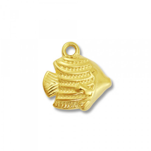 Bedels van Stainless steel Roestvrij staal (RVS) fish Gold