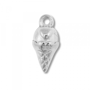 Bedels van Stainless steel Roestvrij staal (RVS) ice lolly Silver