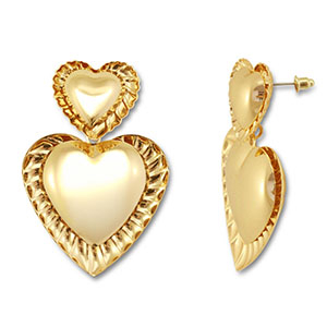 Musthave oorbellen heart Gold