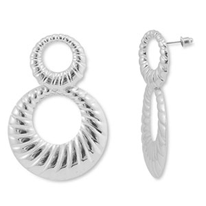 Musthave oorbellen round Silver