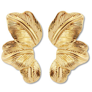 Musthave oorbellen leaf Gold