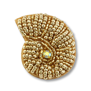Broches shell Gold
