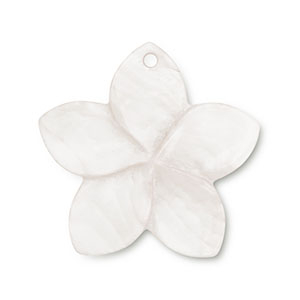 Schelp hanger flower White