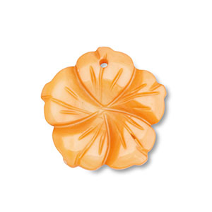 Schelp hanger flower Orange