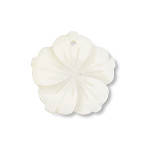 Schelp hanger flower White