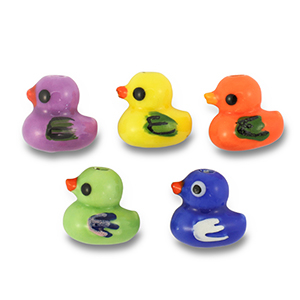 Keramiek kraal duck Multicolour