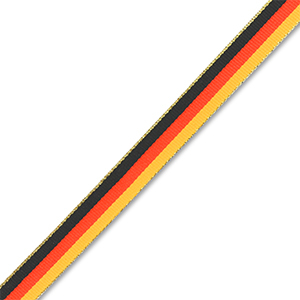 BY31&reg; Tekstlint met vlag Duitsland Black-red-yellow-gold