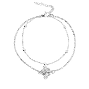 Armbanden van Stainless steel Roestvrij staal (RVS) bee Silver