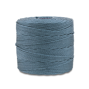 Nylon S-Lon rijgdraad 0.5mm Dark blue grey