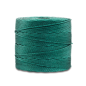 Nylon S-Lon rijgdraad 0.5mm Dark eden green