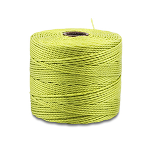 Nylon S-Lon rijgdraad 0.5mm Olivine green