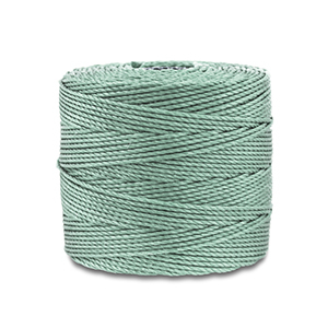 Nylon S-Lon rijgdraad 0.5mm Ocean green