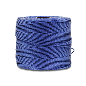 Nylon S-Lon rijgdraad 0.5mm Dark blue