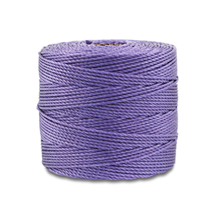 Nylon S-Lon rijgdraad 0.5mm Purple