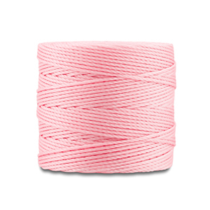 Nylon S-Lon rijgdraad 0.5mm Light pink