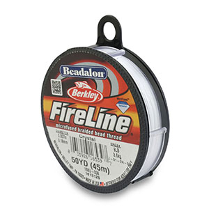 Rijgdraad Beadalon Fireline 0.18mm White