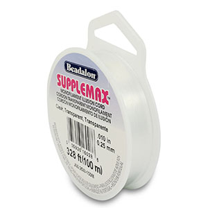 Rijgdraad Beadalon Supplemax 0.25mm Clear