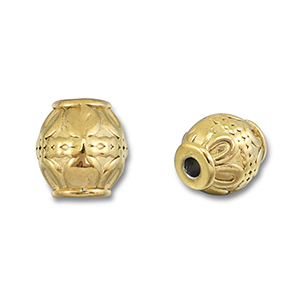 Kralen van Stainless steel Roestvrij staal (RVS) Gold