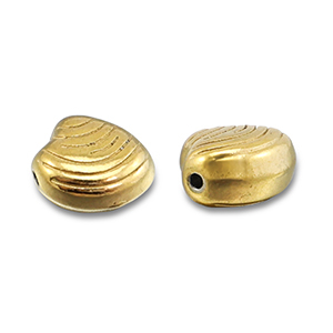 Kralen van Stainless steel Roestvrij staal (RVS) shell Gold