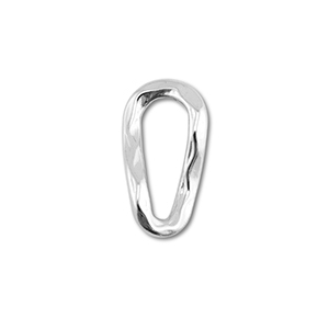 Benodigdheden van Stainless steel Roestvrij staal (RVS) connector oval Silver