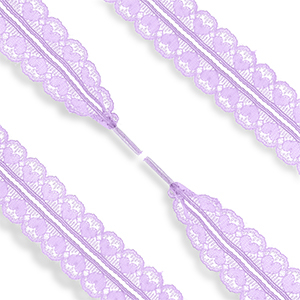 Musthave veters lace with heart Purple