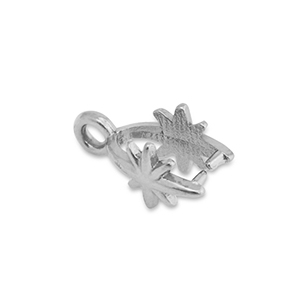 Benodigdheden van Stainless steel Roestvrij staal (RVS) buighanger voor bedel star Silver