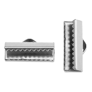 Benodigdheden van Stainless steel Roestvrij staal (RVS) lintklem 16mm Silver