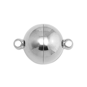 Benodigdheden van Stainless steel Roestvrij staal (RVS) magneetsluiting ball 16mm Silver