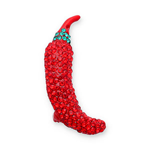 Broches chili pepper Red-green