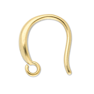 Benodigdheden van Stainless steel Roestvrij staal (RVS) oorbellen / oorhanger Gold