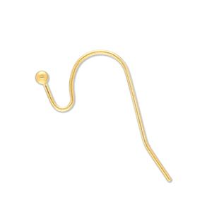 Benodigdheden van Stainless steel Roestvrij staal (RVS) oorbellen / oorhanger Gold