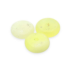 Kralen natuursteen serpentijn rondelle Yellow