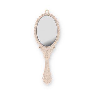 Statement hangers mirror Beige