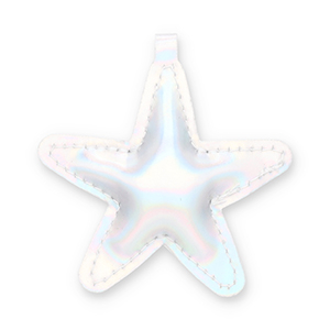 Statement hangers star Silver holographic
