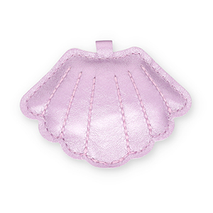 Statement hangers shell Lilac purple