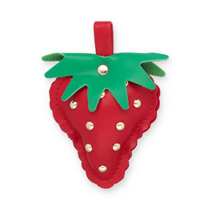 Statement hangers strawberry Red-green-gold