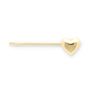 Haaraccessoires schuifspeld heart Gold
