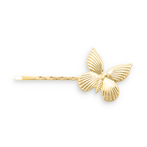 Haaraccessoires schuifspeld butterfly Gold