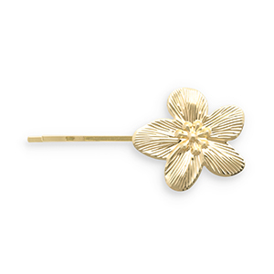 Haaraccessoires schuifspeld flower Gold