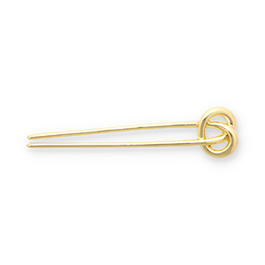Haaraccessoires Franse haarspeld knot Gold